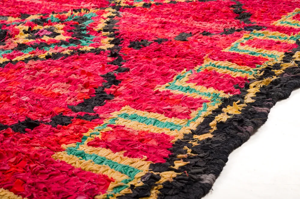 Tappeto Berberi Dal Marocco Boucherouite 340 x 165 cm