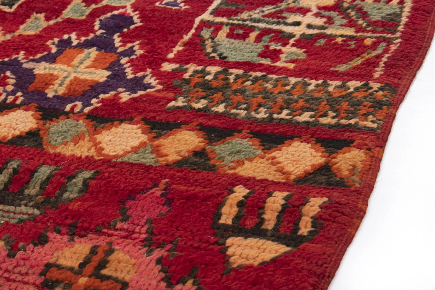 Tappeto Kilim In Stile Berbero Del Marocco Azilal Special Edition 360 x 160 cm