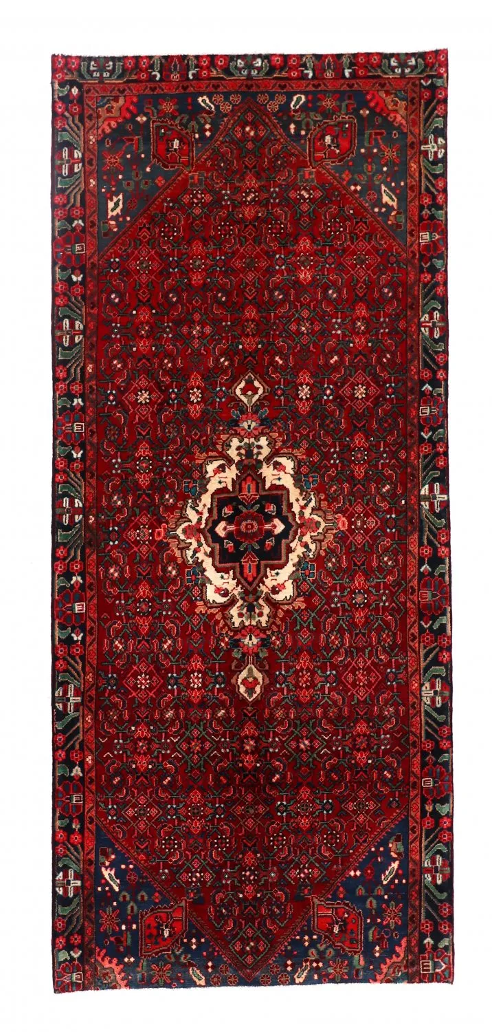 Tappeto Orientale Hamedan 292 x 129 cm