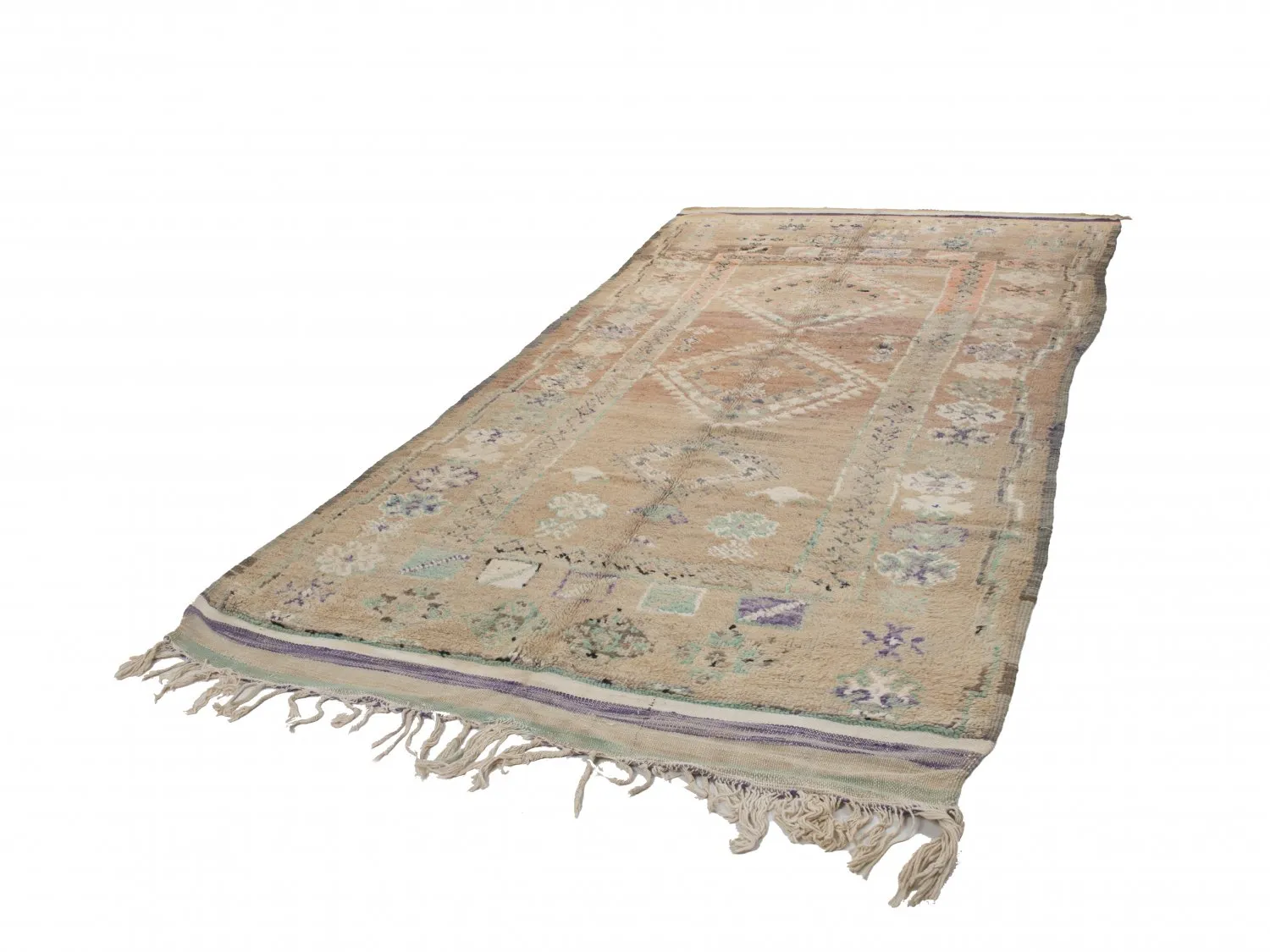 Tappeto Kilim In Stile Berbero Del Marocco Azilal Special Edition 350 x 180 cm