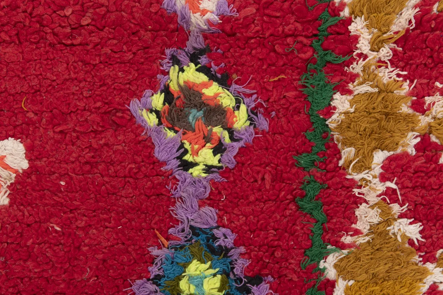Tappeto Berberi Dal Marocco Boucherouite 255 x 150 cm