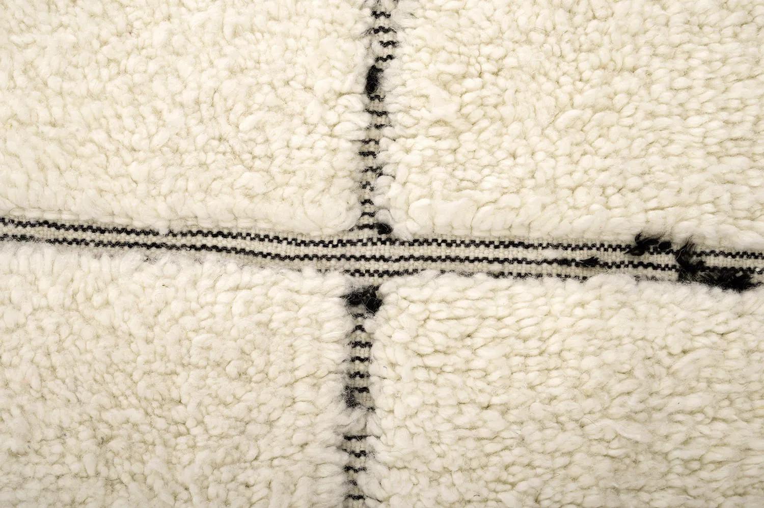 Tappeto Kilim In Stile Berbero Del Marocco Beni Ourain 210 x 295 cm