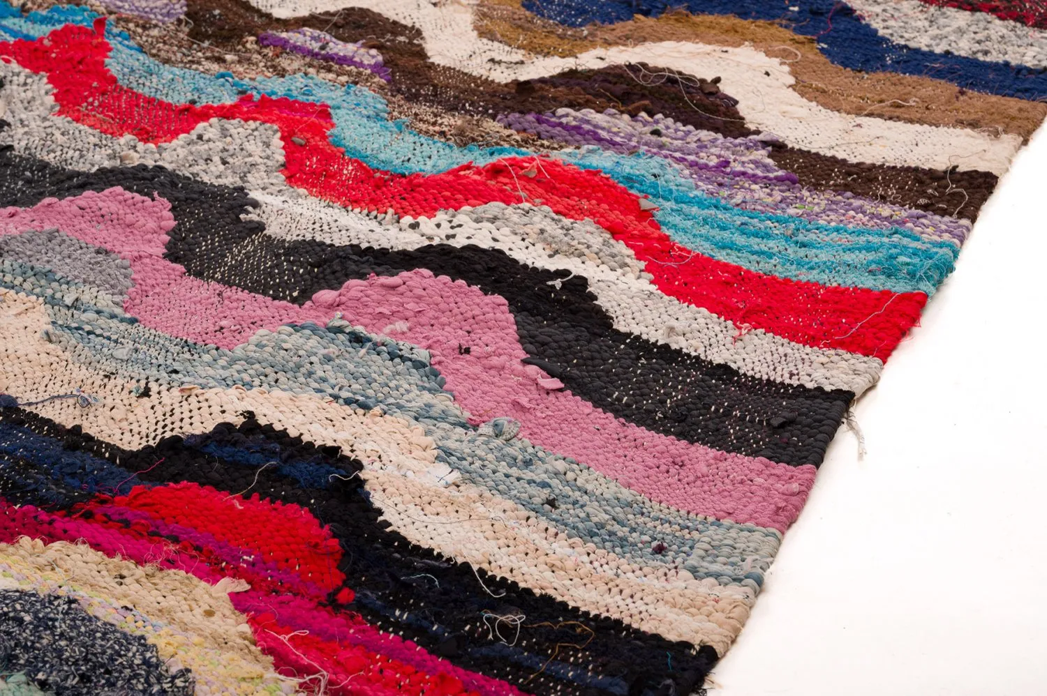 Tappeto Berberi Dal Marocco Boucherouite 170 x 270 cm