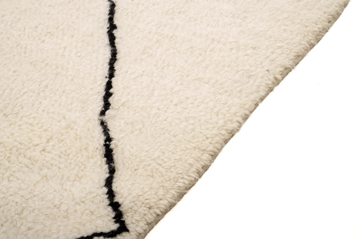 Tappeto Kilim In Stile Berbero Del Marocco Beni Ourain 200 x 305 cm