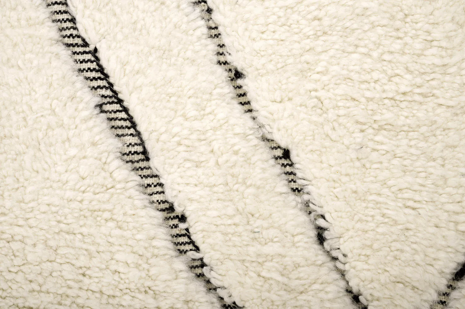 Tappeto Kilim In Stile Berbero Del Marocco Beni Ourain 210 x 300 cm