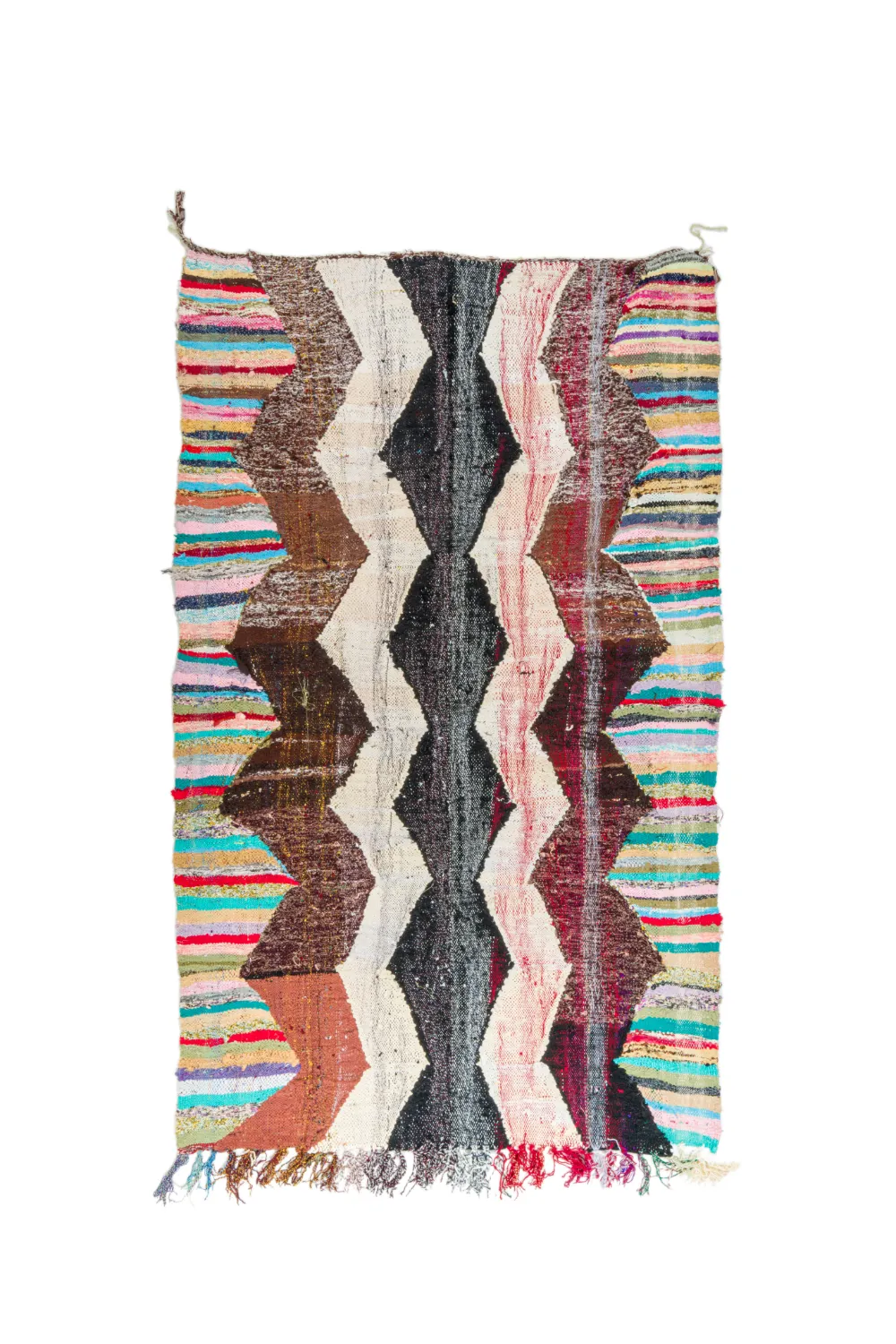 Tappeto Berberi Dal Marocco Boucherouite 140 x 230 cm