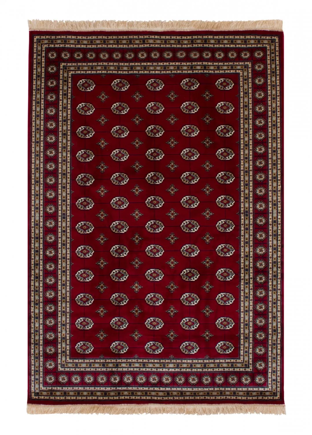 Tappeto Wilton - Kashmir Boccara (rosso)