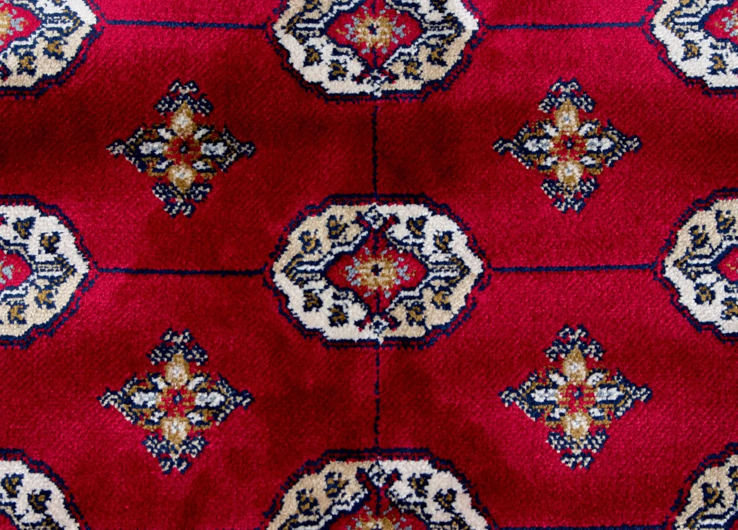 Tappeto Wilton - Kashmir Boccara (rosso)