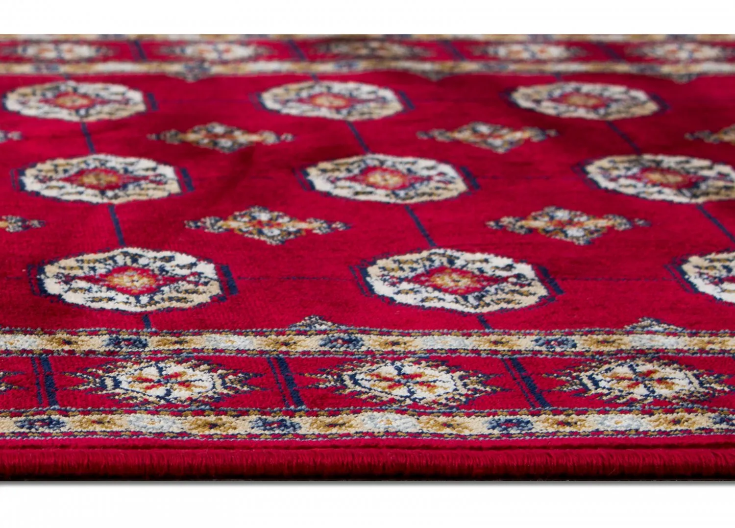 Tappeto Wilton - Kashmir Boccara (rosso)