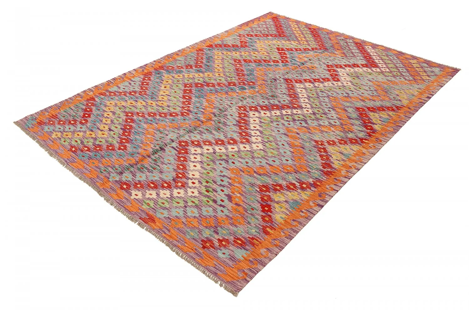 Tappeto kilim orientale 241 x 168 cm