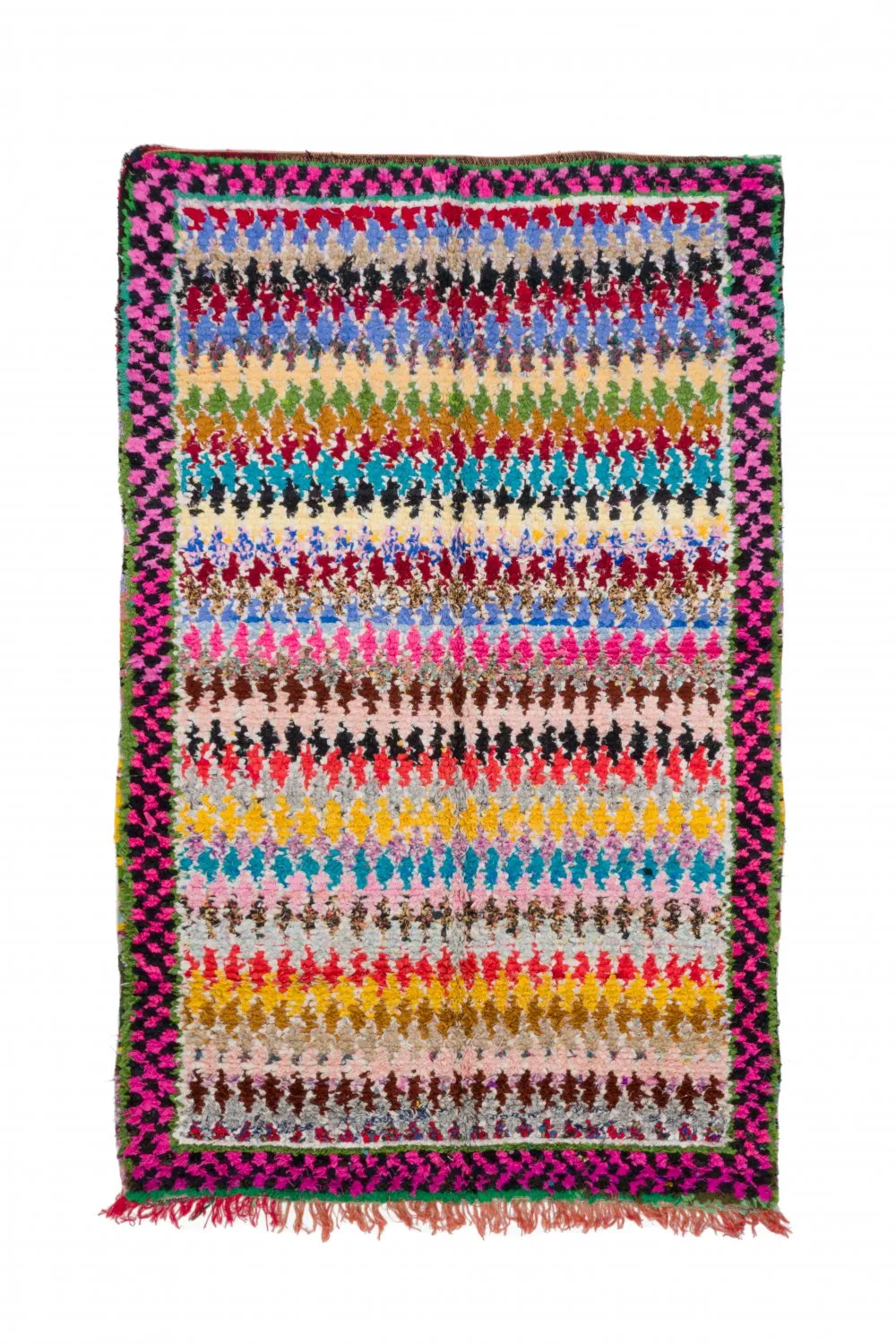 Tappeto Berberi Dal Marocco Boucherouite 250 x 160 cm