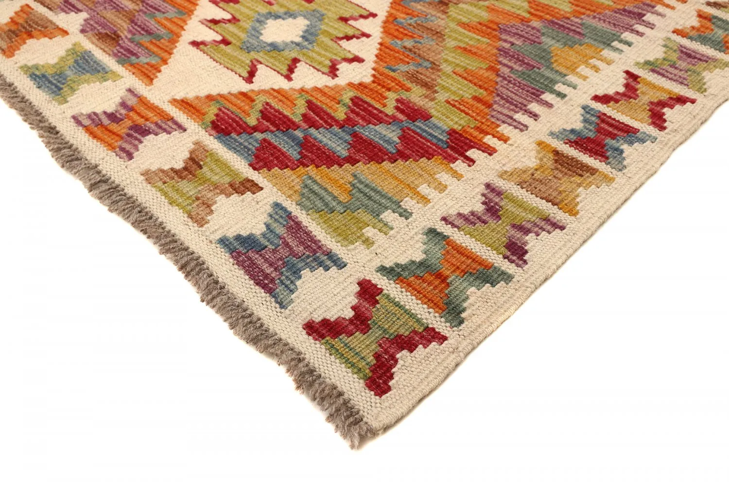 Tappeto kilim orientale 252 x 177 cm