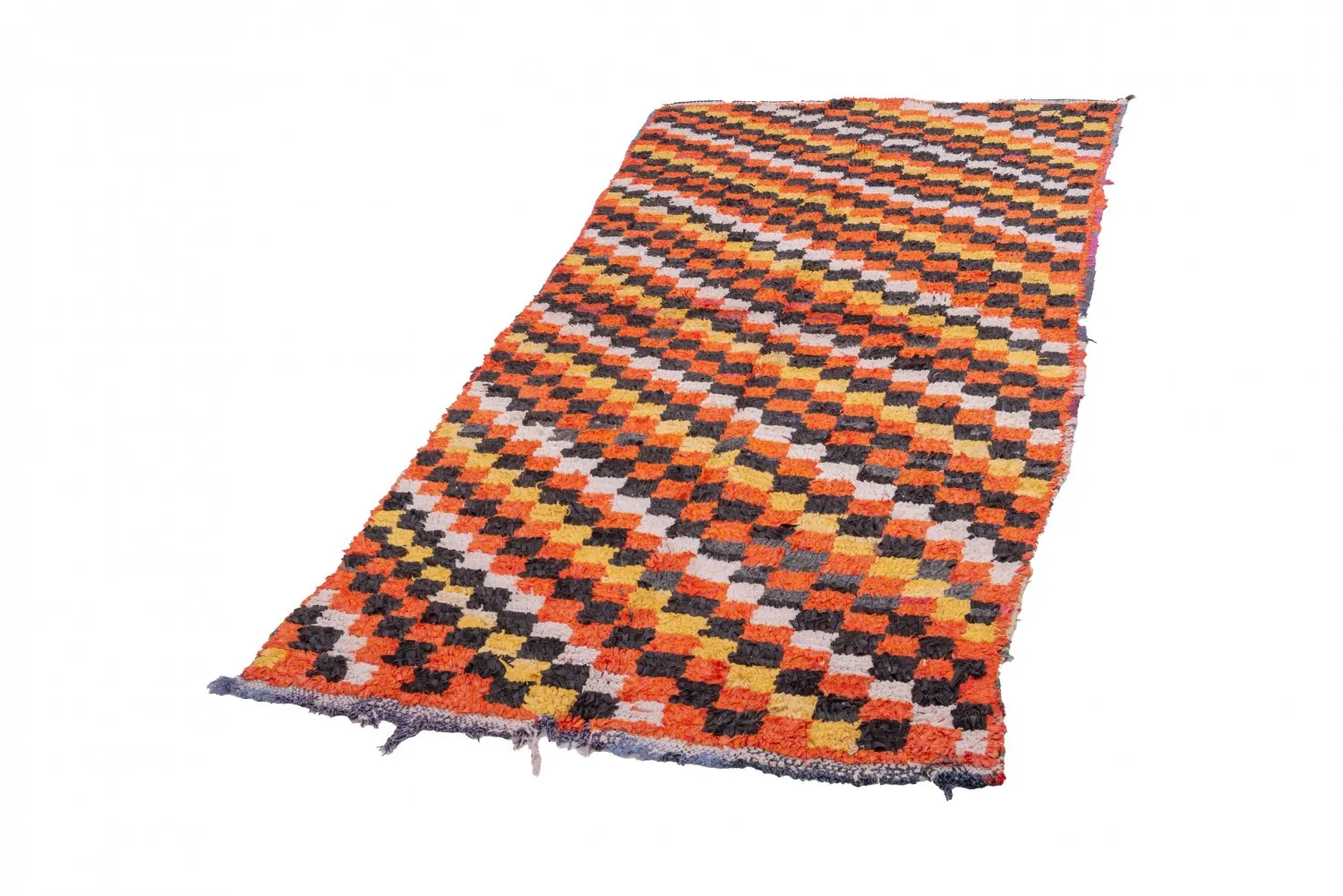 Tappeto Berberi Dal Marocco Boucherouite 240 x 110 cm