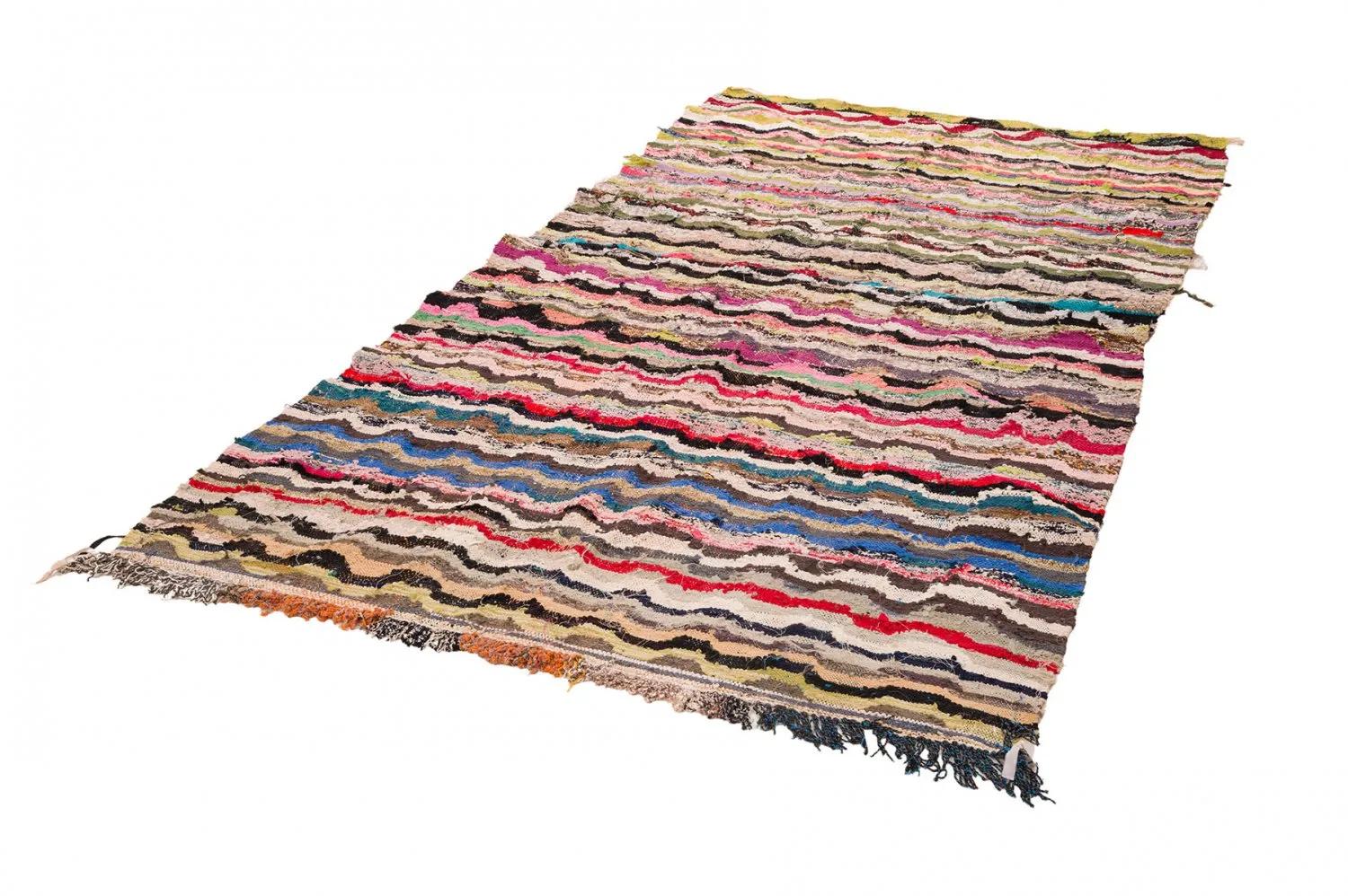 Tappeto Berberi Dal Marocco Boucherouite 150 x 305 cm