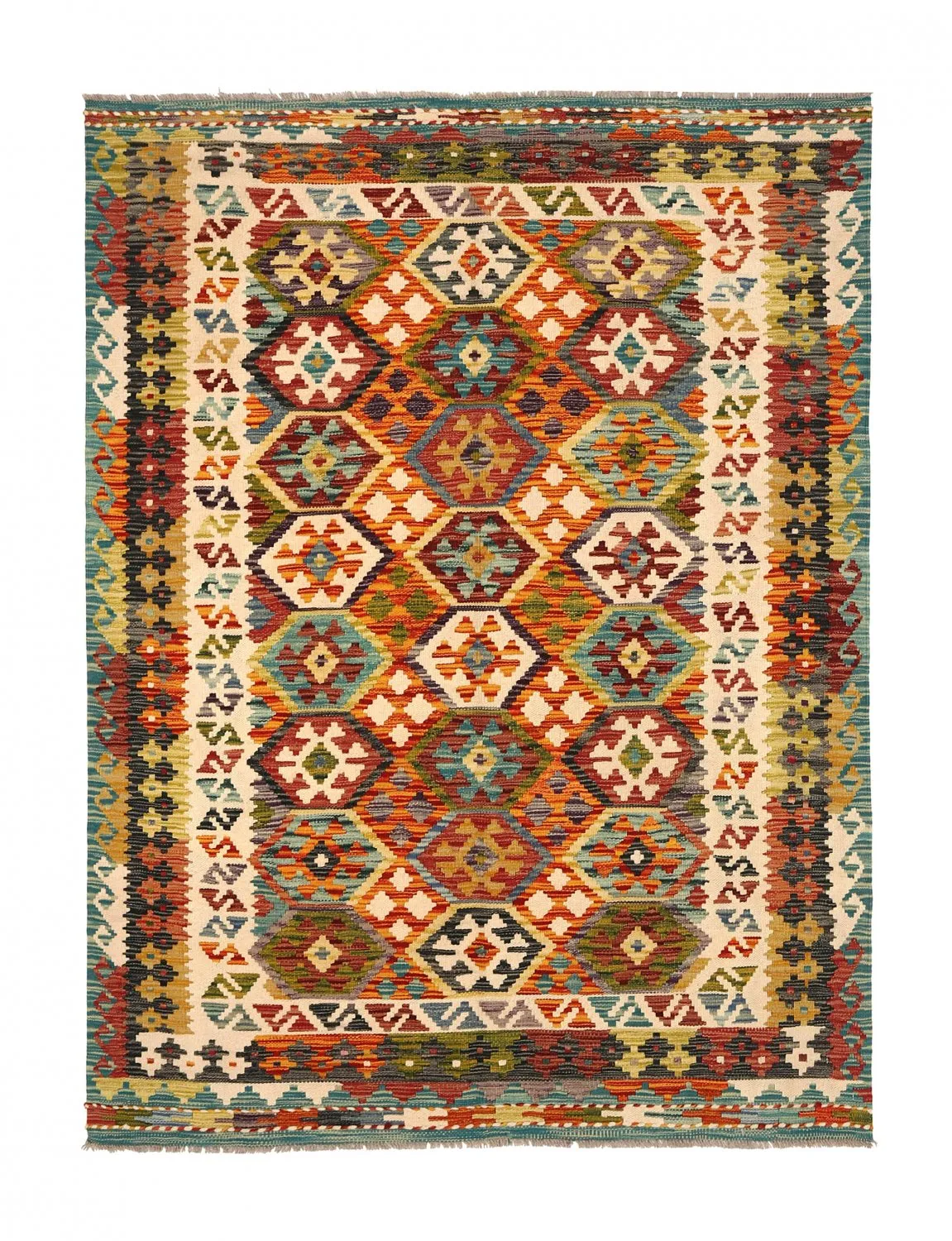 Tappeto kilim orientale 194 x 145 cm