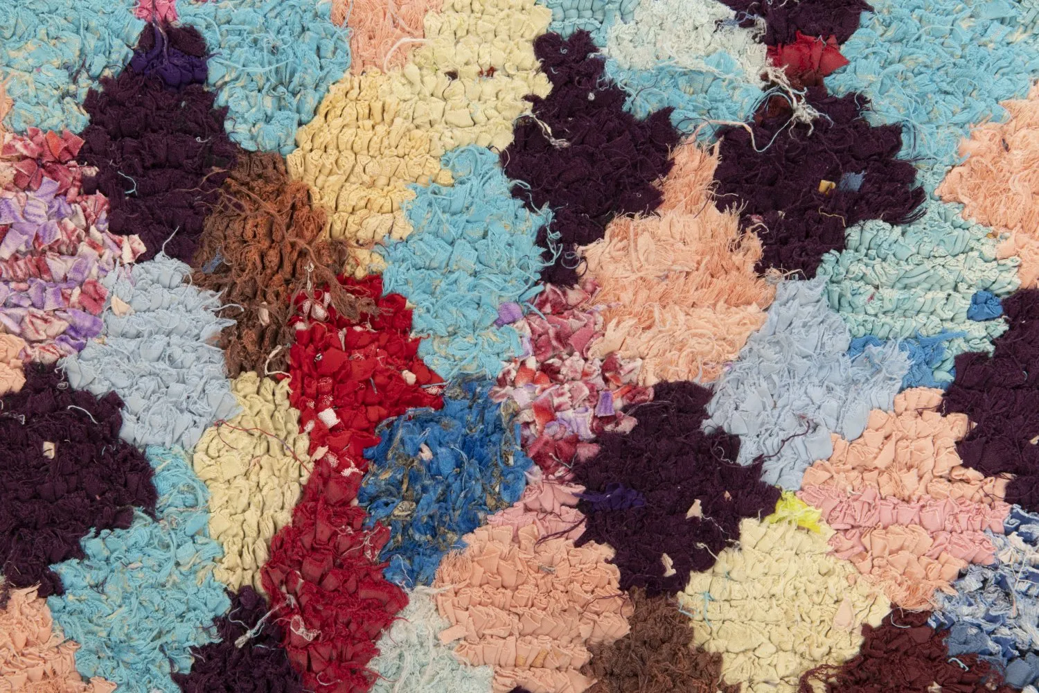 Tappeto Berberi Dal Marocco Boucherouite 170 x 80 cm