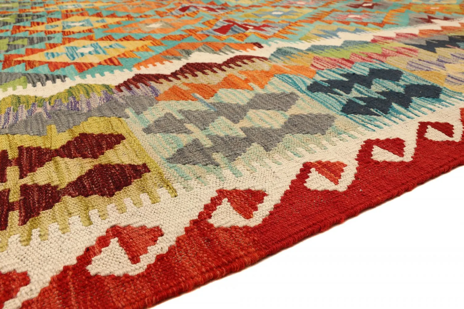 Tappeto kilim orientale 298 x 208 cm
