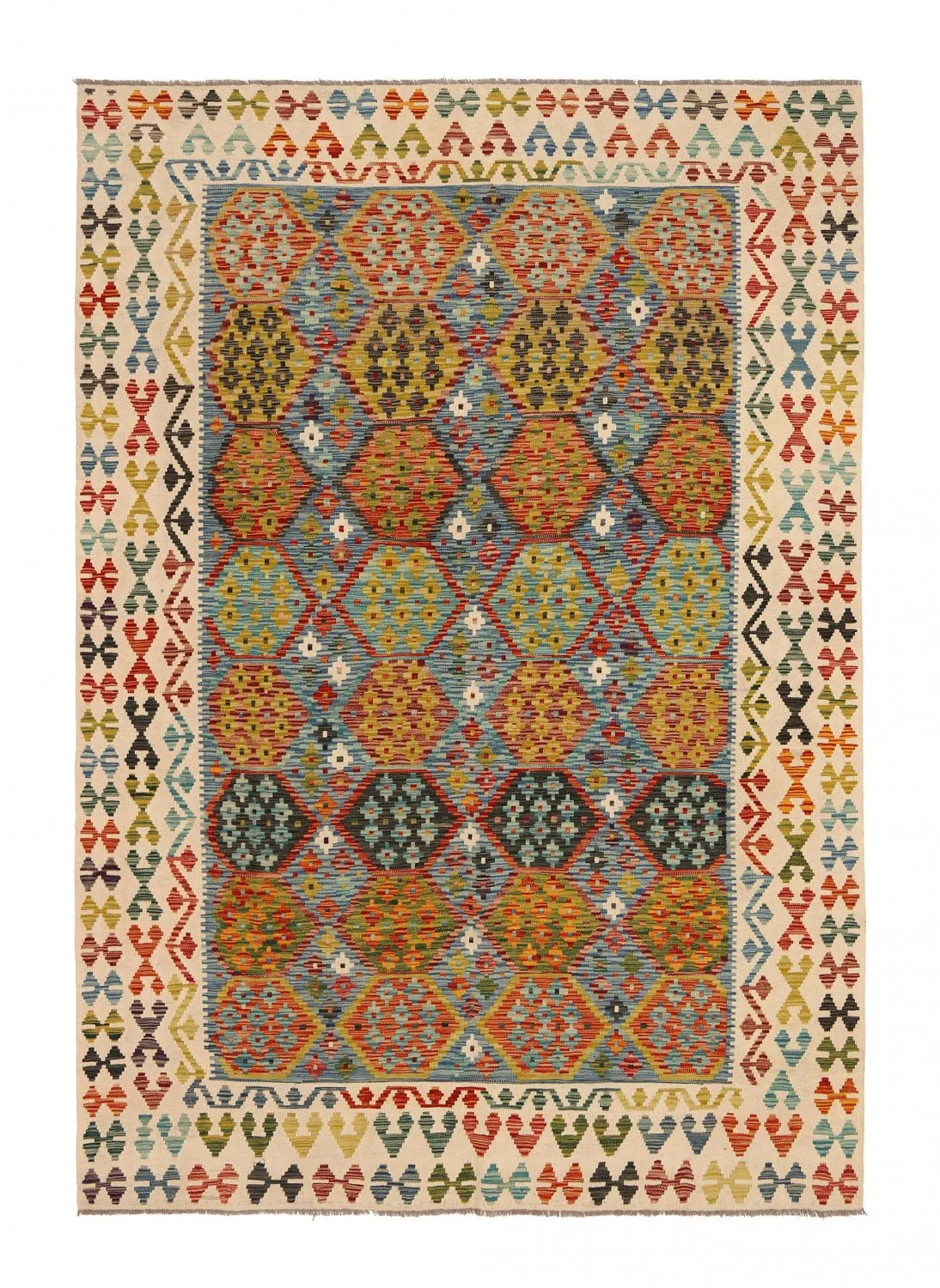 Tappeto kilim orientale 298 x 211 cm