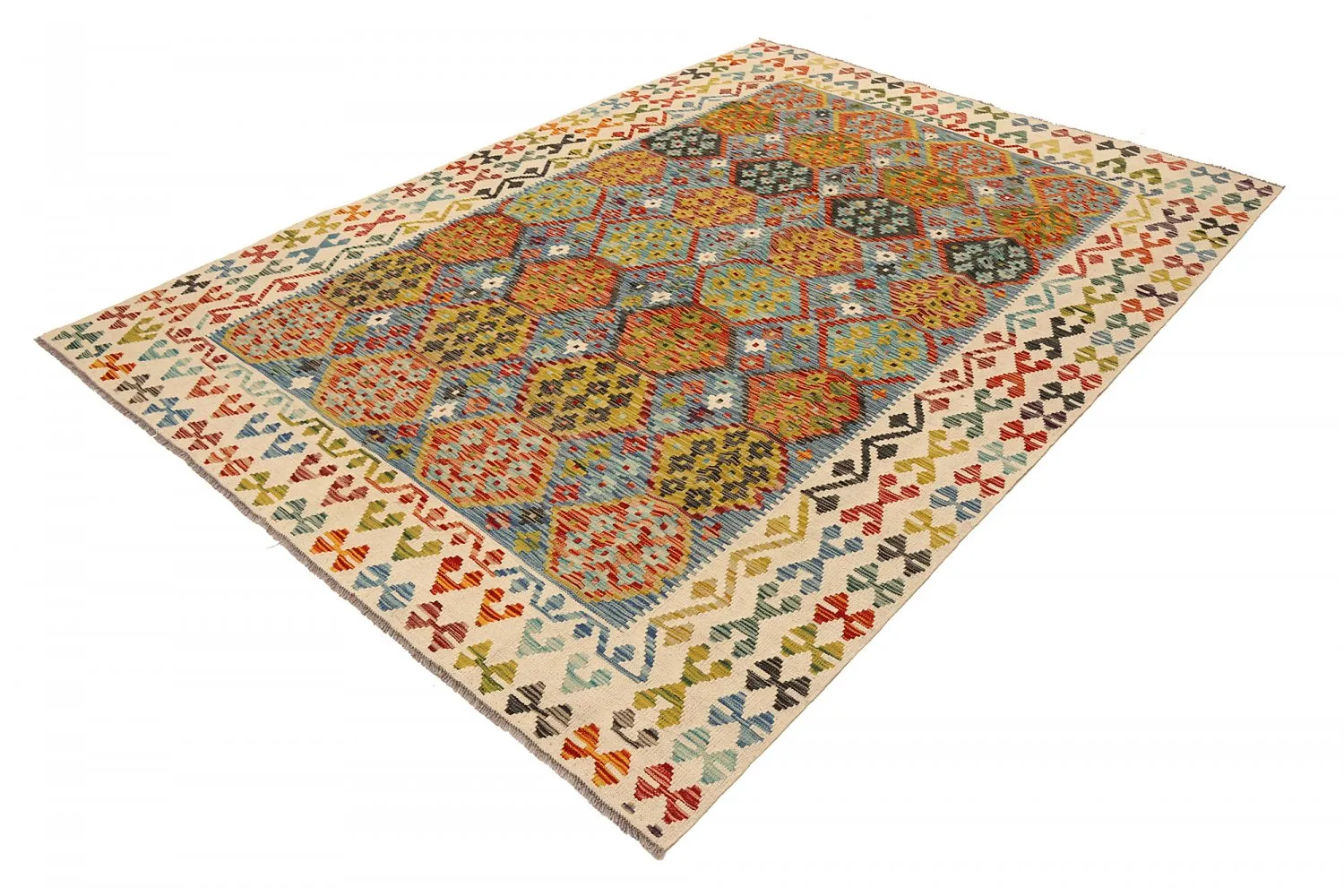 Tappeto kilim orientale 298 x 211 cm