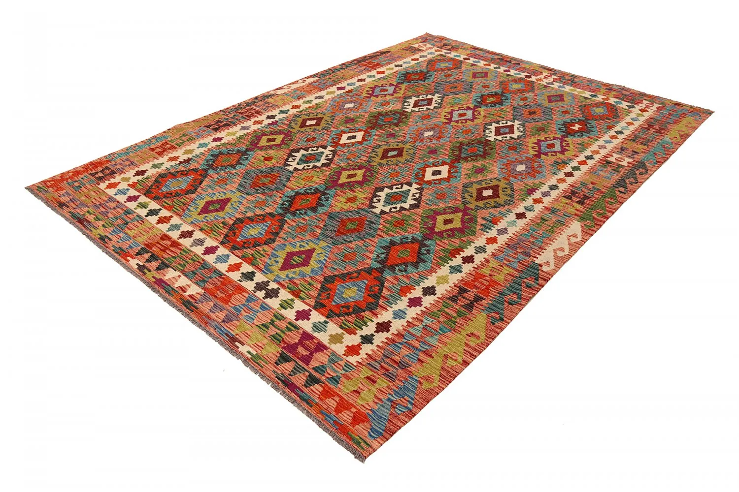 Tappeto kilim orientale 298 x 204 cm