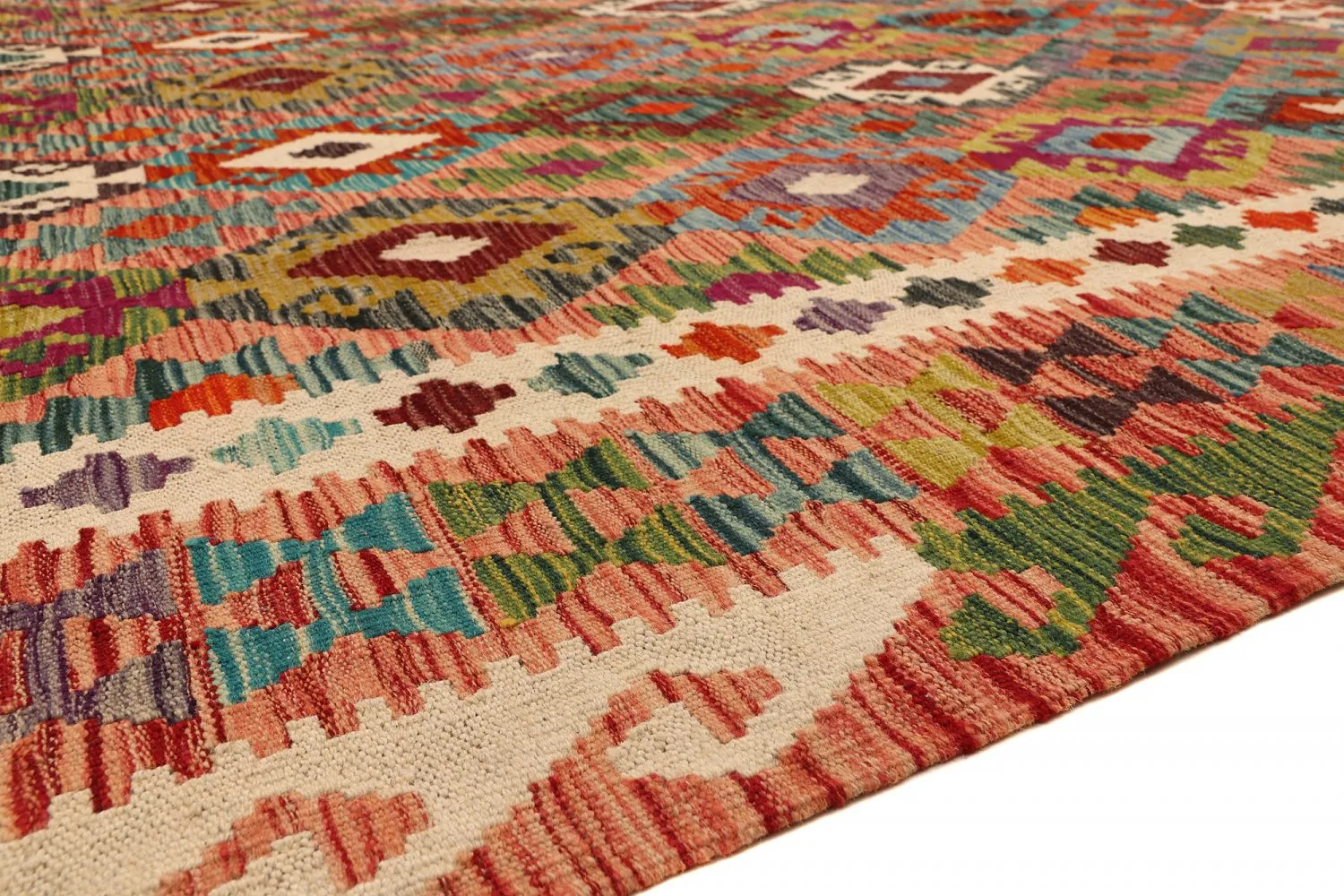 Tappeto kilim orientale 298 x 204 cm