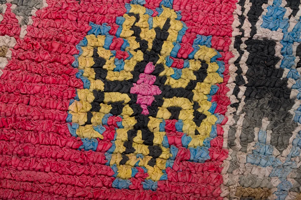 Tappeto Berberi Dal Marocco Boucherouite 275 x 130 cm