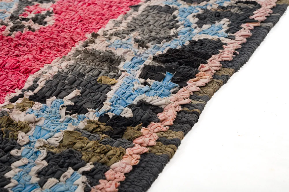 Tappeto Berberi Dal Marocco Boucherouite 275 x 130 cm