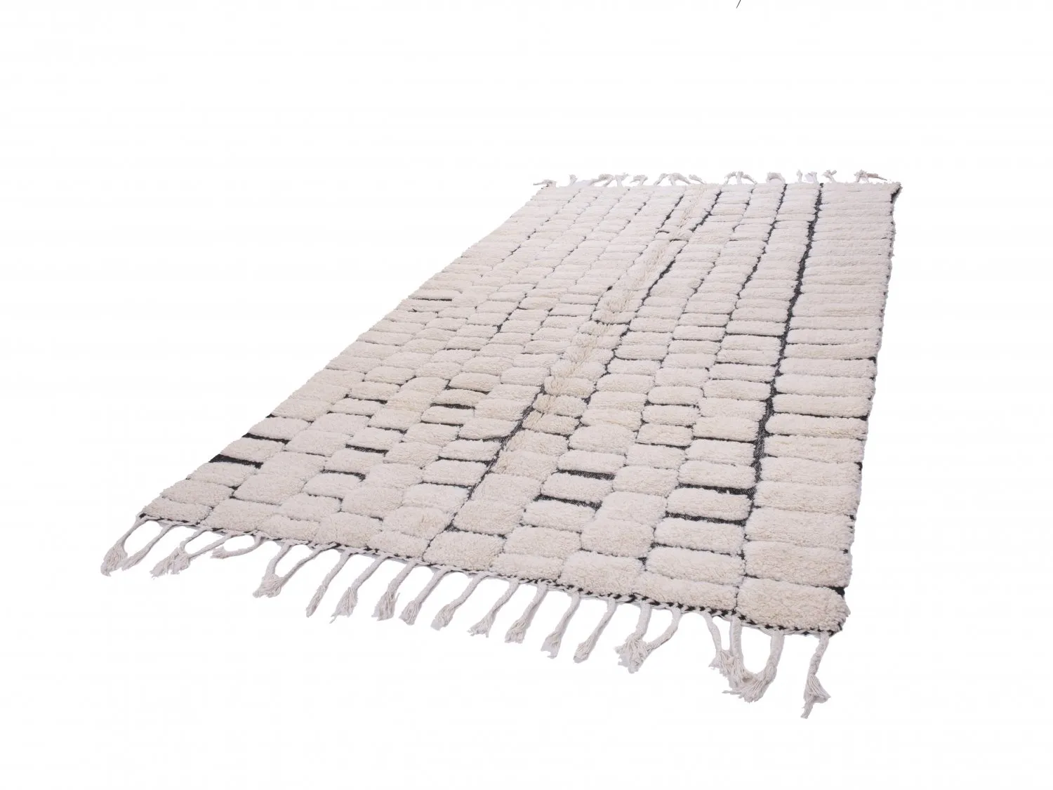 Tappeto Kilim In Stile Berbero Del Marocco Azilal 310 x 200 cm