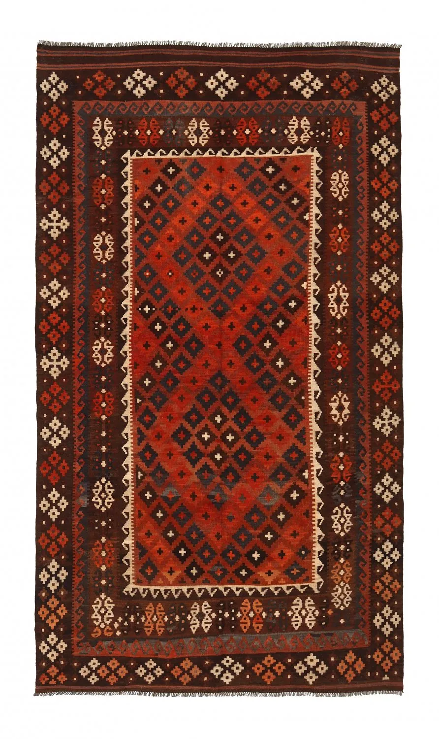 Tappeto kilim orientale 279 x 159 cm