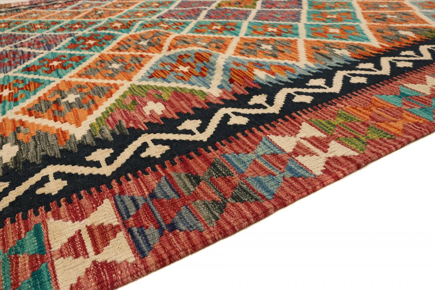 Tappeto kilim orientale 242 x 181 cm