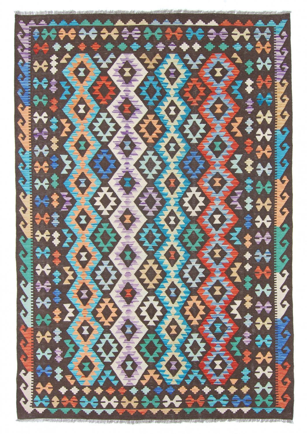 Tappeto Kilim Afghano 299 x 200 cm