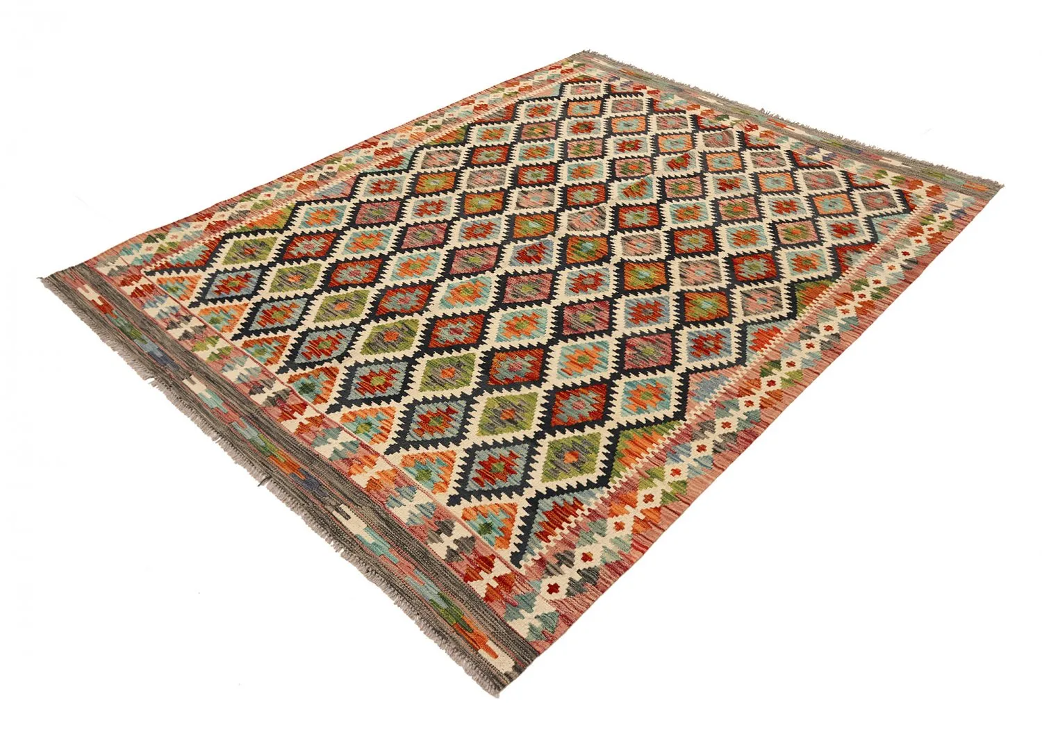 Tappeto kilim orientale 236 x 175 cm