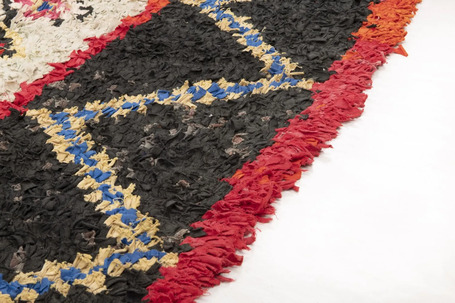 Tappeto Berberi Dal Marocco Boucherouite 335 x 125 cm