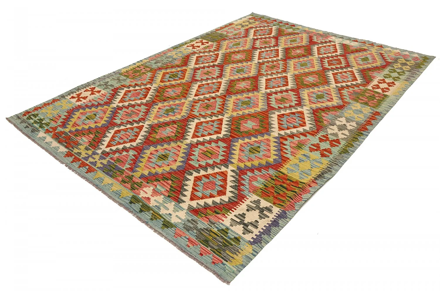 Tappeto kilim orientale 299 x 210 cm