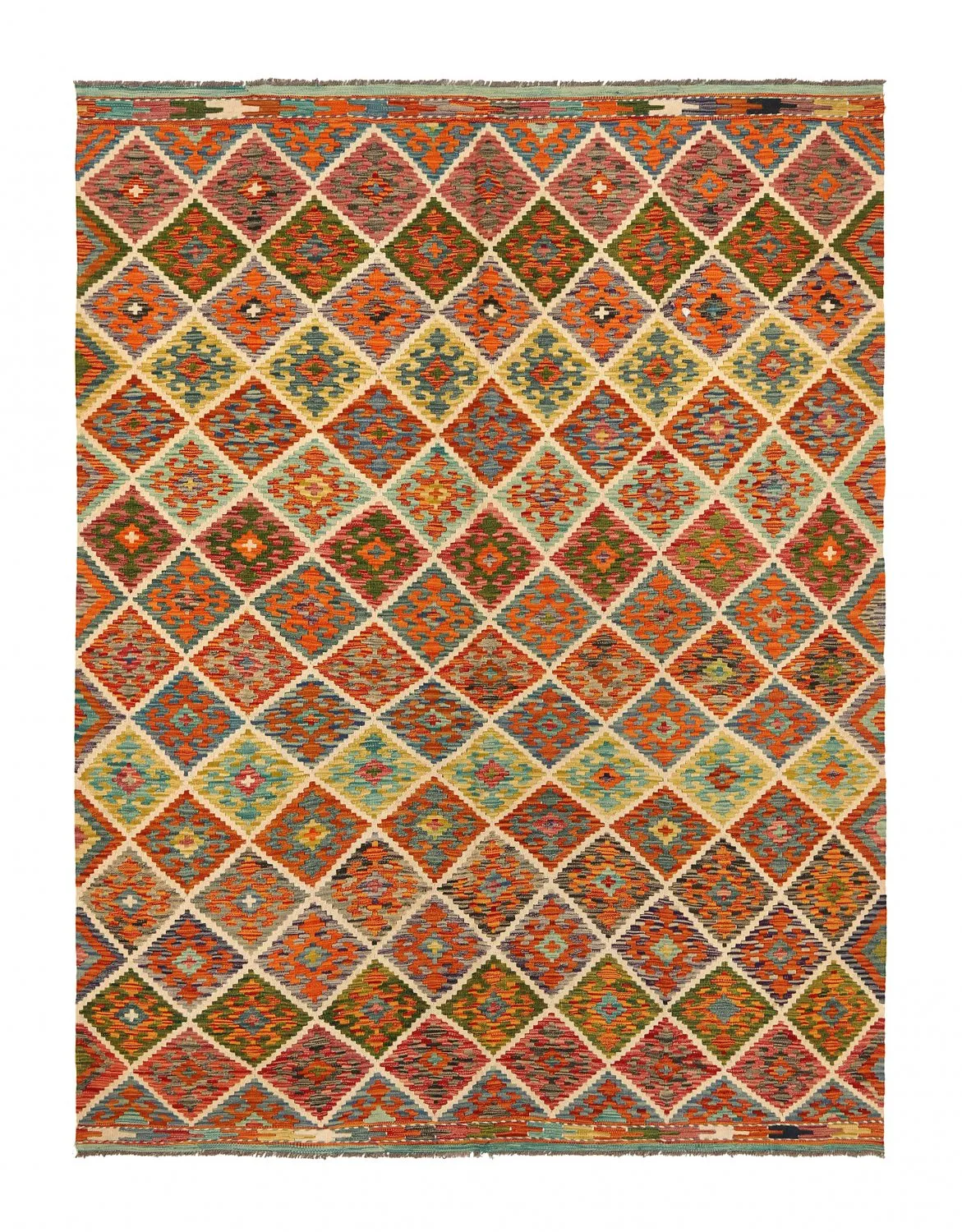 Tappeto kilim orientale 286 x 211 cm