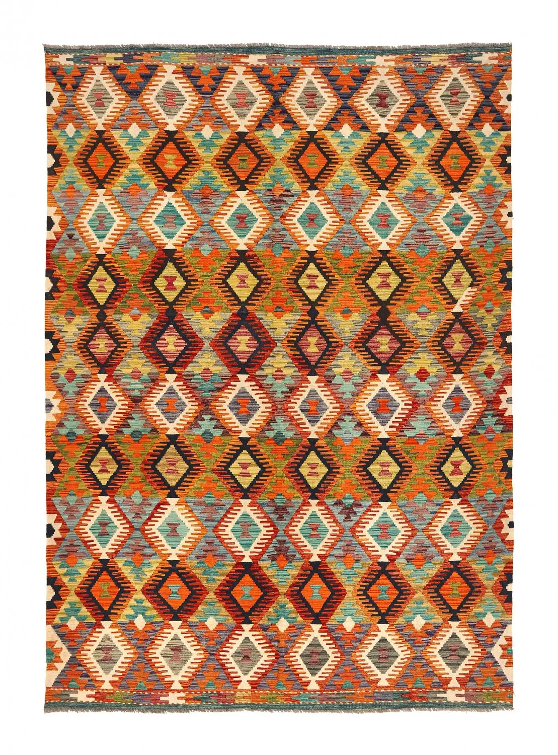 Tappeto kilim orientale 289 x 203 cm