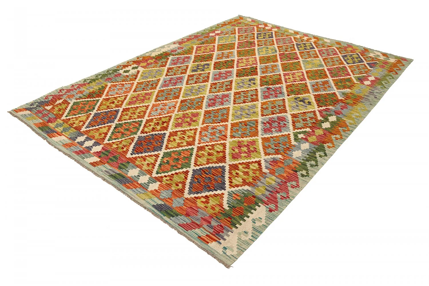 Tappeto kilim orientale 291 x 210 cm