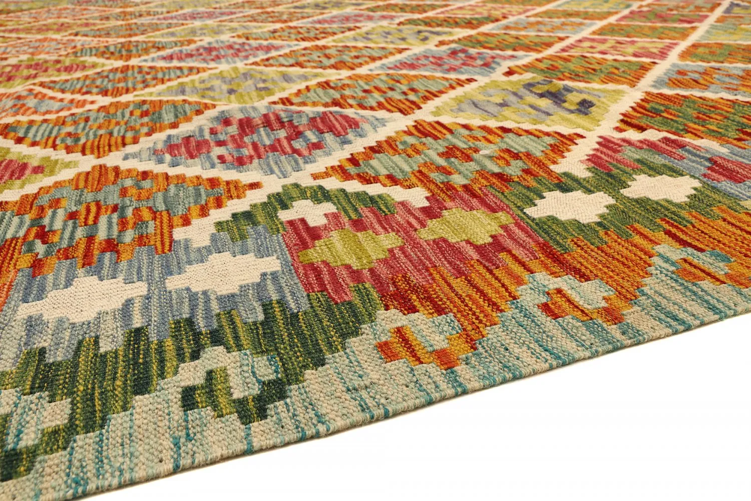 Tappeto kilim orientale 291 x 210 cm
