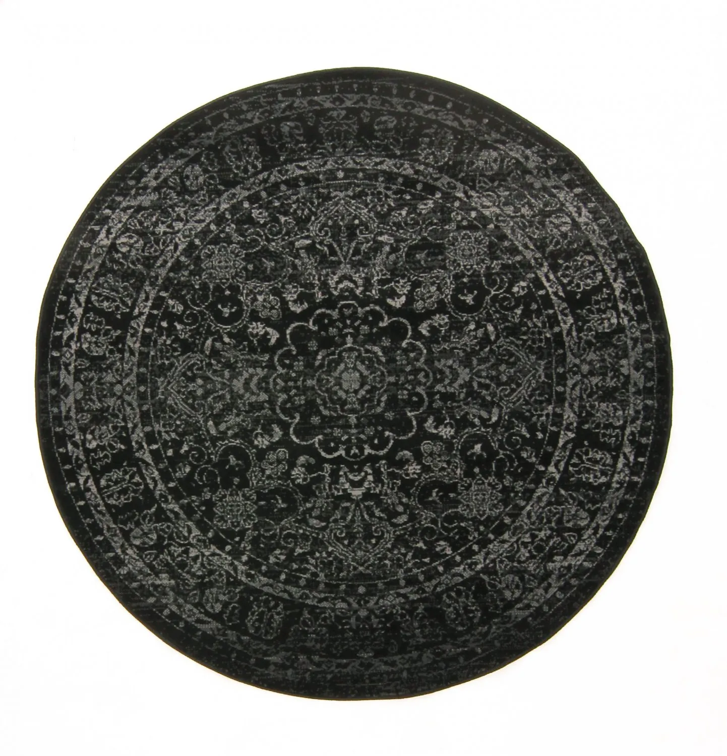 Tappeto rotondo - Peking Noble (nero)