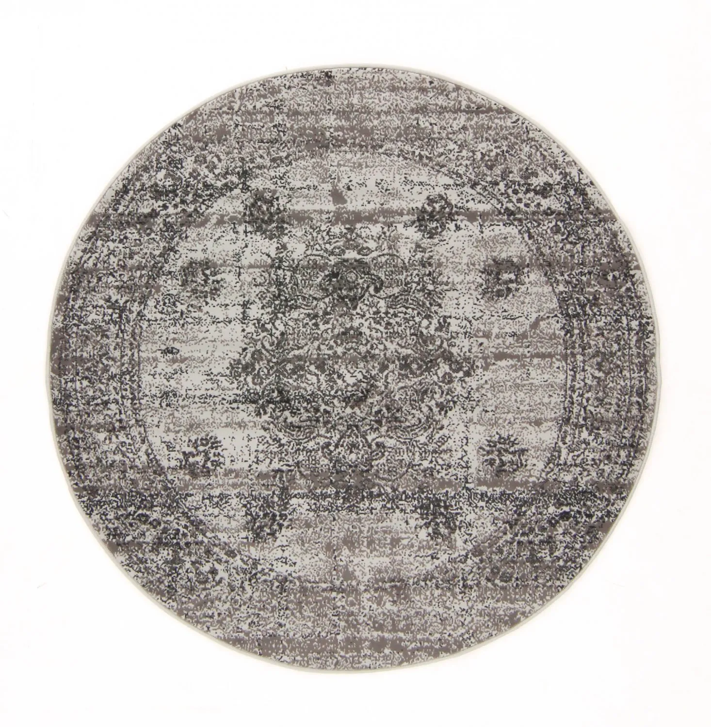 Tappeto rotondo - Peking Royal (grigio)