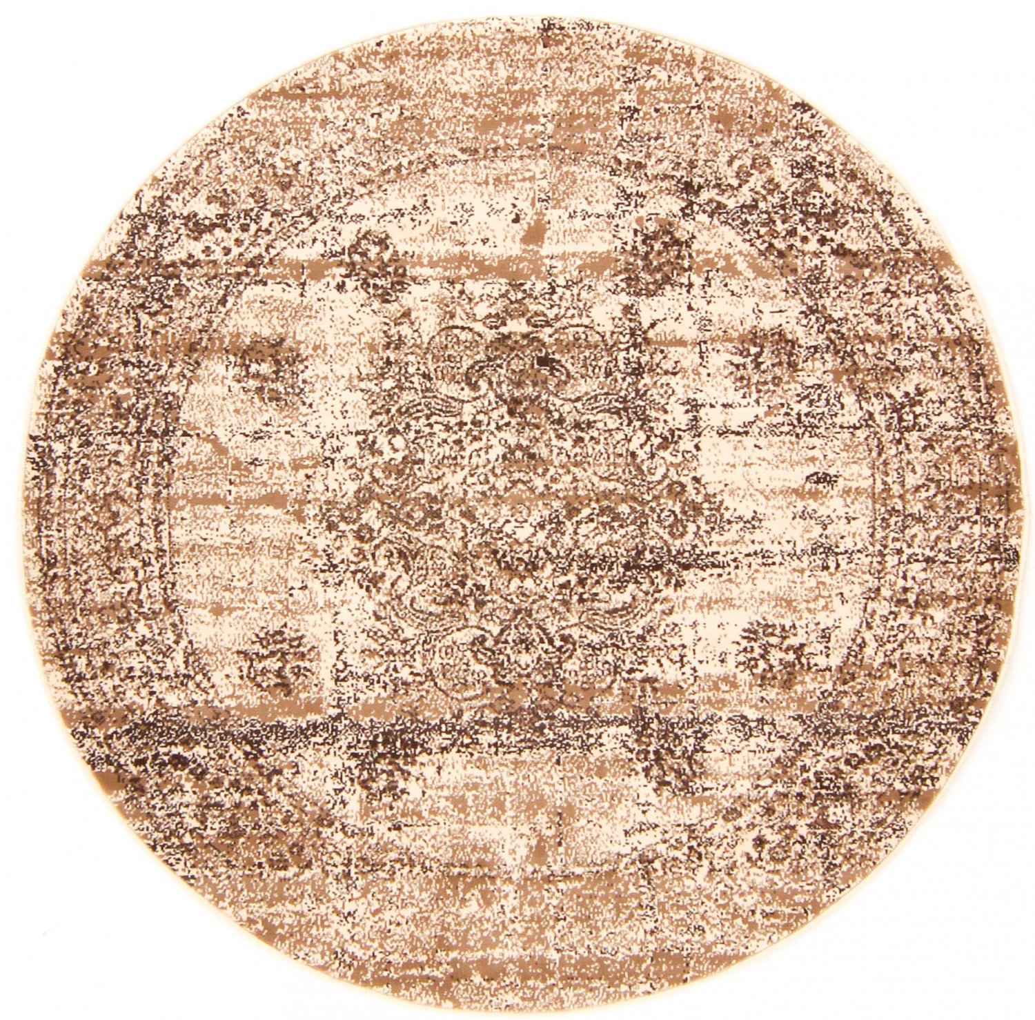 Tappeto rotondo - Peking Royal (bianco)