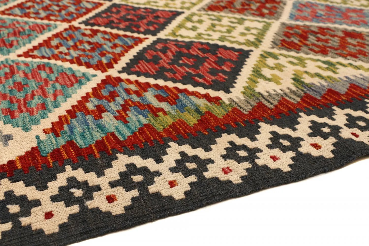 Tappeto kilim orientale 213 x 123 cm