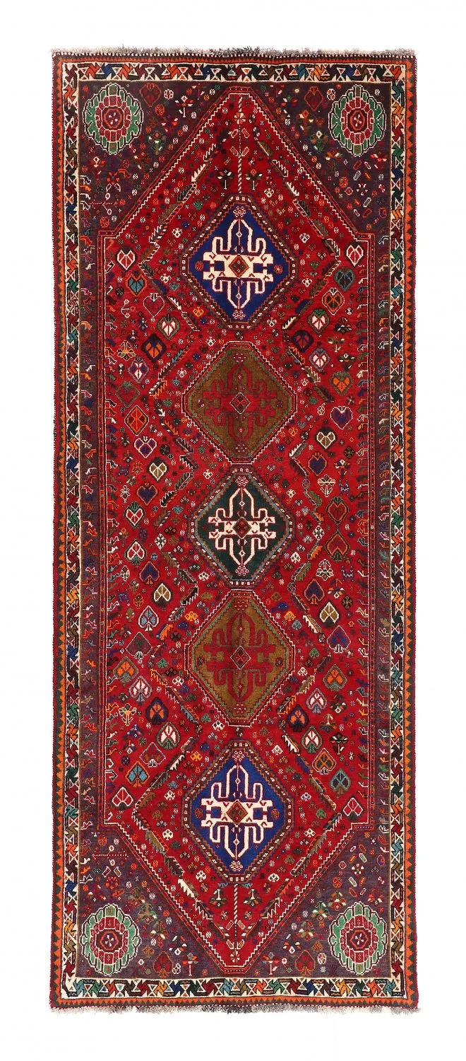 Tappeto Orientale Hamedan 280 x 107 cm