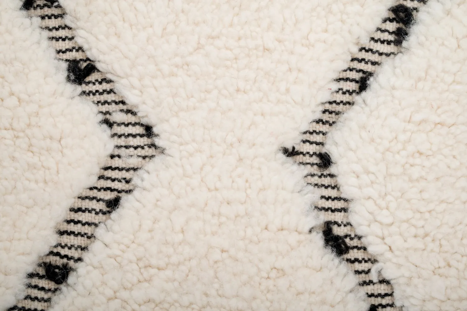Tappeto Kilim In Stile Berbero Del Marocco Beni Ourain 260 x 165 cm