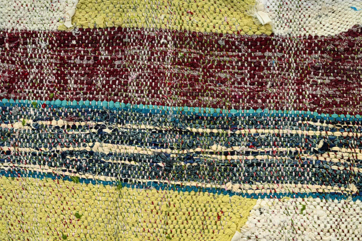 Tappeto Berberi Dal Marocco Boucherouite 130 x 245 cm