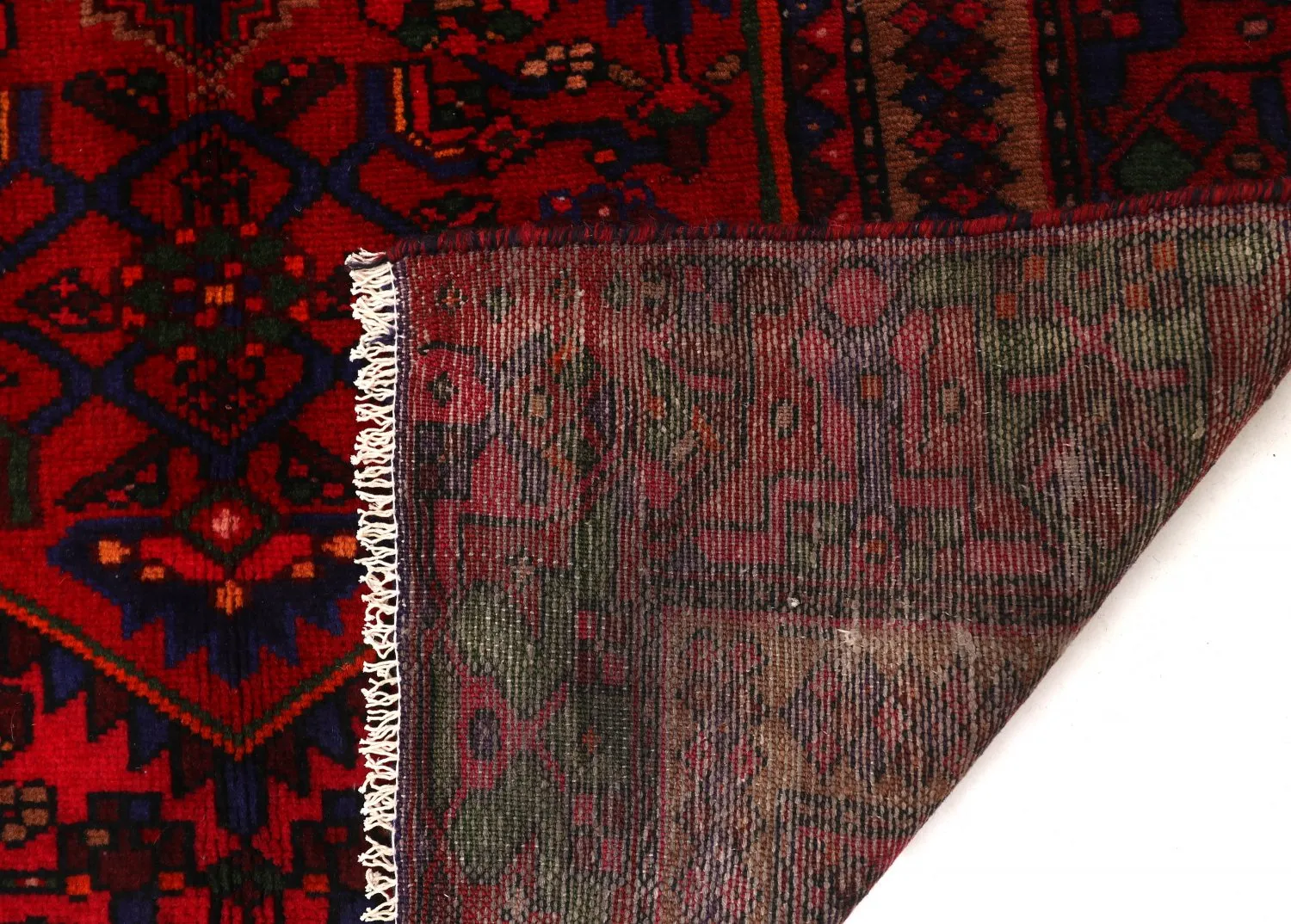 Tappeto Orientale Hamedan 301 x 113 cm