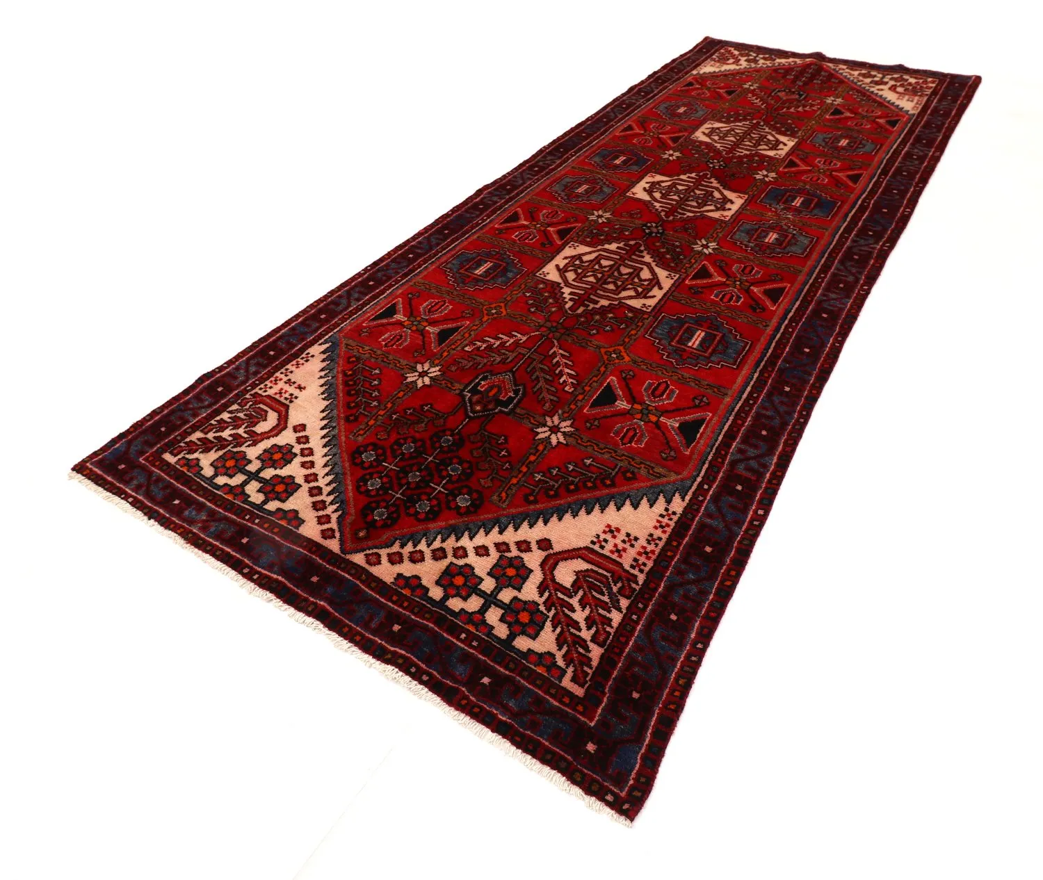 Tappeto Orientale Hamedan 312 x 116 cm