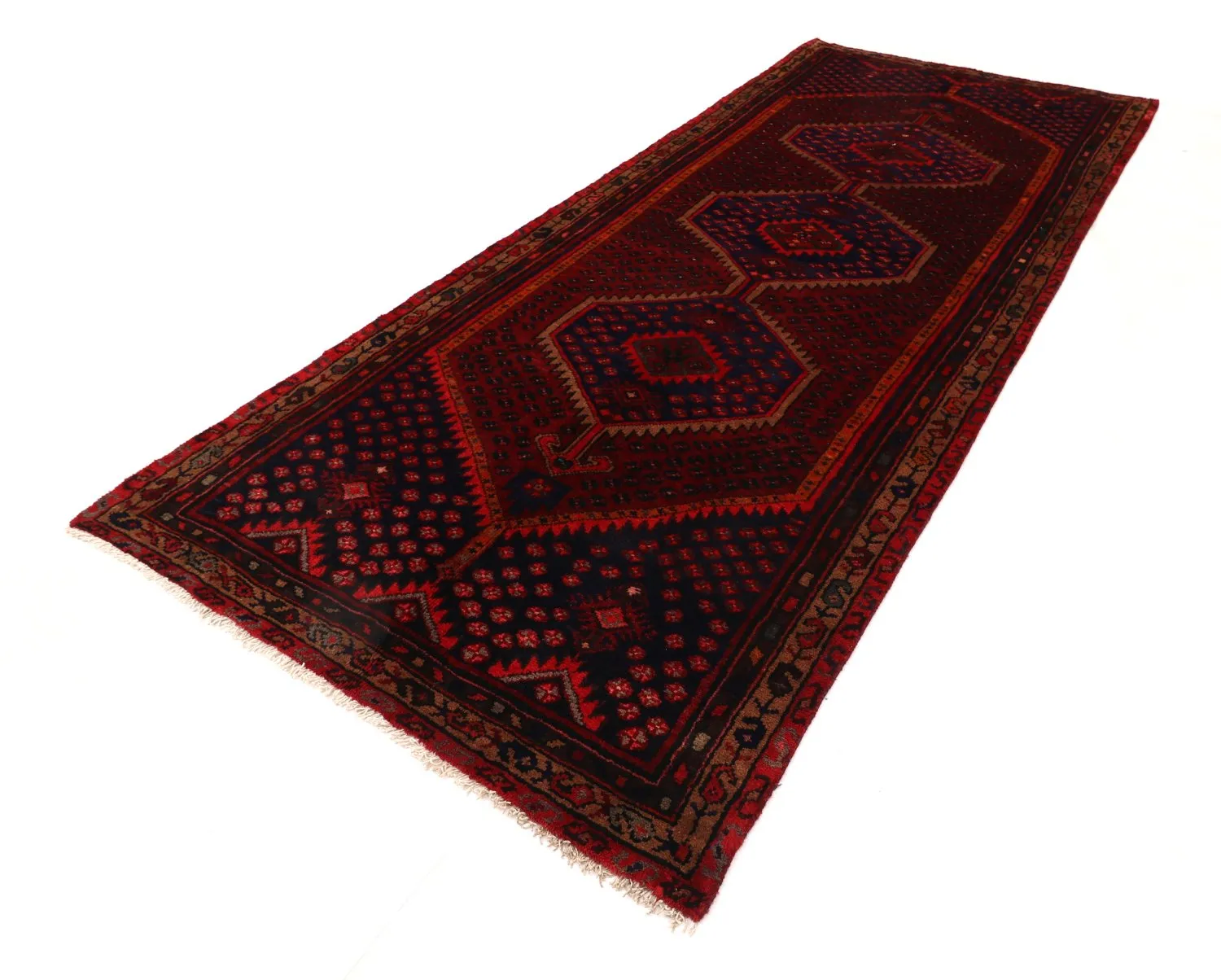 Tappeto Orientale Hamedan 281 x 118 cm