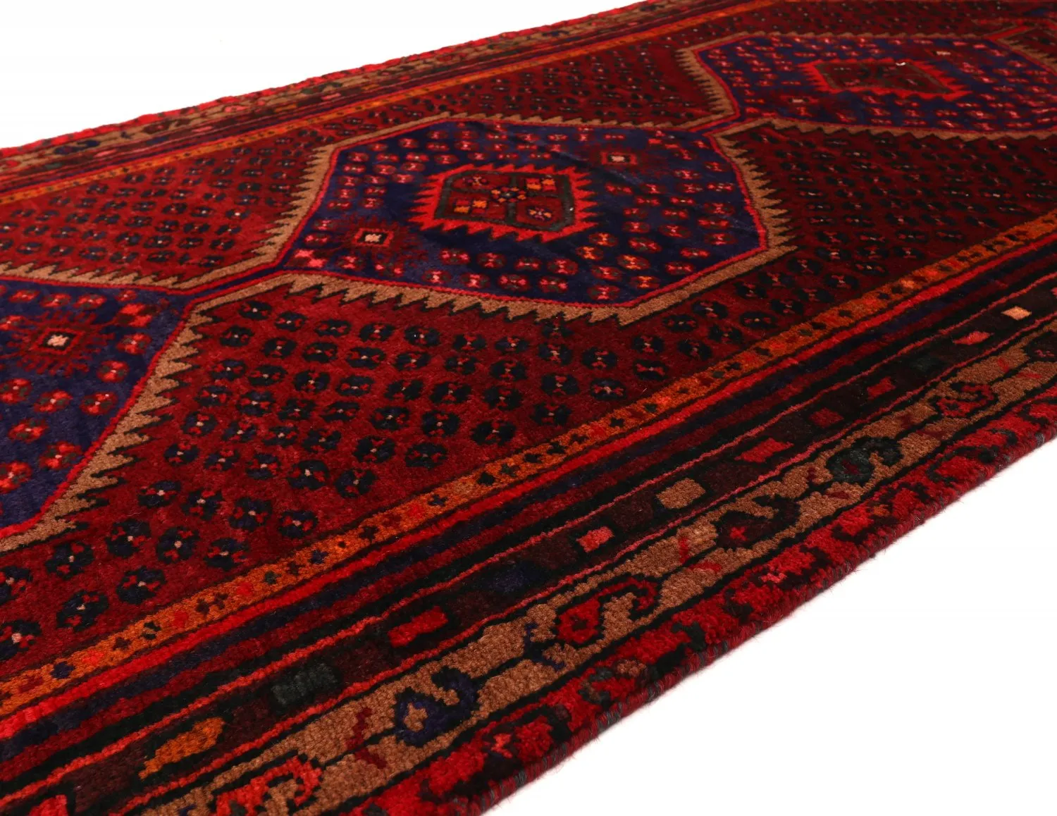 Tappeto Orientale Hamedan 281 x 118 cm