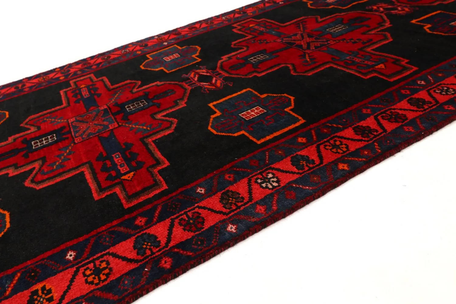 Tappeto Orientale Hamedan 296 x 110 cm